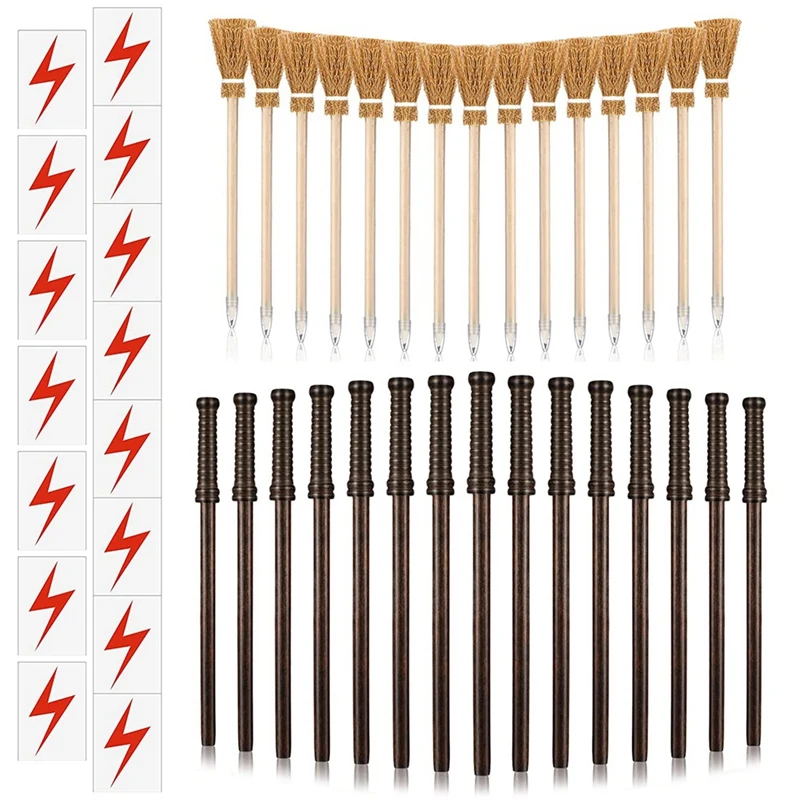 45 Pcs Wand Pencils Wizard Party Supplies Include 15 Wooden Wand Pencils 15 Witch Broom Pencils 15 Flash Bolt Tattoos
45 Pcs Wand Pencils Wizard Party Supplies Include 15 Wooden Wand Pencils 15 Witch Broom Pencils 15 Flash Bolt Tattoos