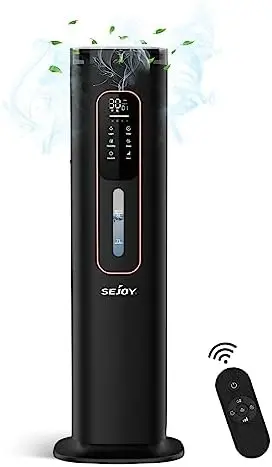 Humidifiers for Bedroom Large Room and Baby, Ultrasonic Cool Mist Top Fill Desk Humidifier, Aroma diffuser & Nightlight, Whi
Humidifiers for Bedroom Large Room and Baby, Ultrasonic Cool Mist Top Fill Desk Humidifier, Aroma diffuser & Nightlight, Whi