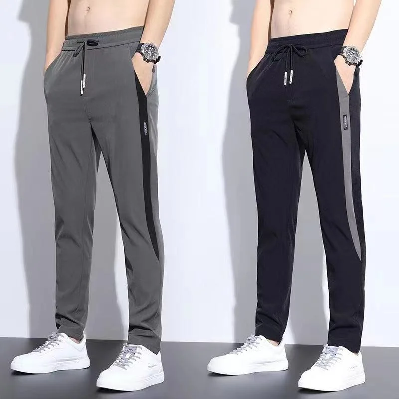 Thin Streetwear Casual Pants Men Ribbons Harem Jogging Pants Male Slim Fit Spring Cargo Pants Multi-Pockets Women Trouser Kx59
Thin Streetwear Casual Pants Men Ribbons Harem Jogging Pants Male Slim Fit Spring Cargo Pants Multi-Pockets Women Trouser Kx59