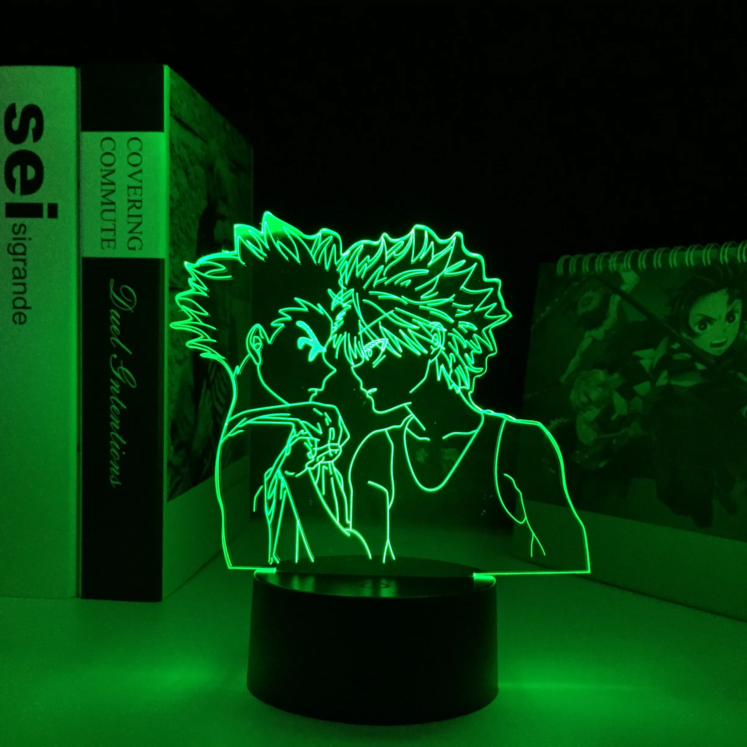 Hunter X Hunter LED Night Light Gon Freecss Lamp for Bedroom Decor Light Birthday Gift Manga Killua Remote Anime 3D Table Light
Hunter X Hunter LED Night Light Gon Freecss Lamp for Bedroom Decor Light Birthday Gift Manga Killua Remote Anime 3D Table Light