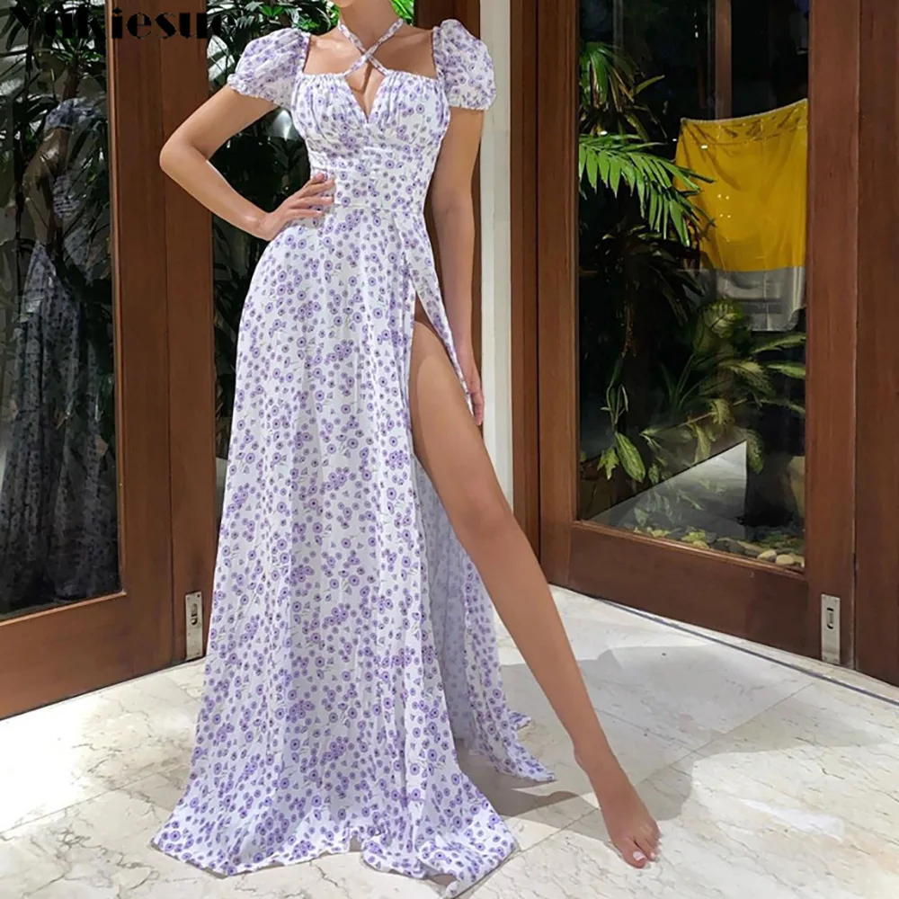 Elegant Square Collar Spring Summer Dress Casual Beach Women Vintage Ruffles Boho Dress Robe Femme Dresses Vestidos
Elegant Square Collar Spring Summer Dress Casual Beach Women Vintage Ruffles Boho Dress Robe Femme Dresses Vestidos