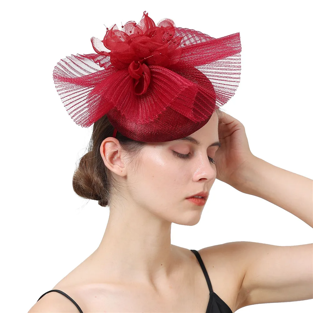 Women Ascot Fascinator Hat Feather Mesh Hair Clip With Flower Derby Party Photography For Ladies Tea Party Headpiece Headband
Women Ascot Fascinator Hat Feather Mesh Hair Clip With Flower Derby Party Photography For Ladies Tea Party Headpiece Headband