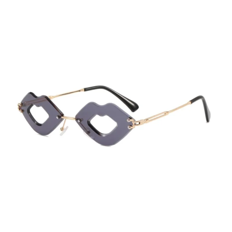 Hot Fashion Lips Shape Sunglasses For Women Designer Rimless Ins Famous Brand Party Glasses
Hot Fashion Lips Shape Sunglasses For Women Designer Rimless Ins Famous Brand Party Glasses