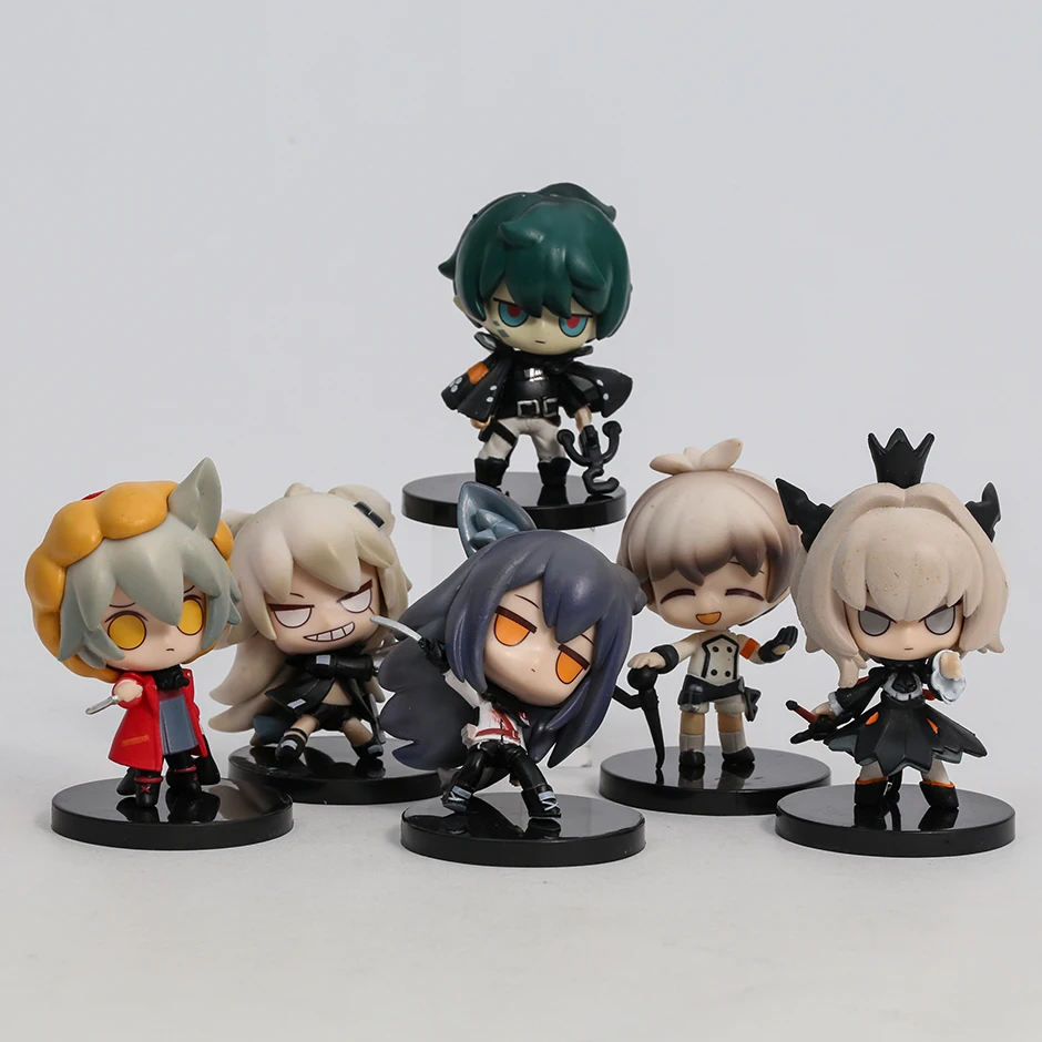 Arknights Talulah Faust Mephisto Lapland Texas Projekt Red Figure Cute Toys Model Kids Doll Brinquedos 6pcs/set
Arknights Talulah Faust Mephisto Lapland Texas Projekt Red Figure Cute Toys Model Kids Doll Brinquedos 6pcs/set