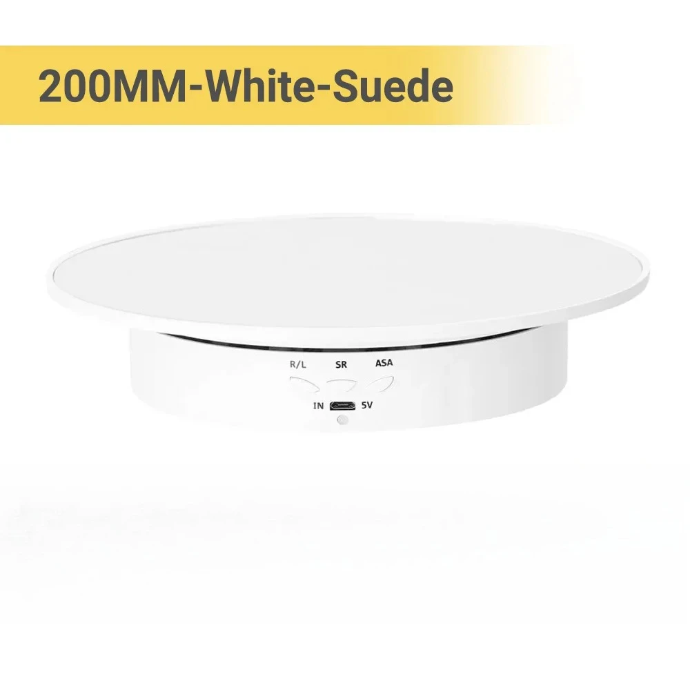 USB-Powered Rotating Turntable для фотосъемки
USB-Powered Rotating Turntable для фотосъемки
