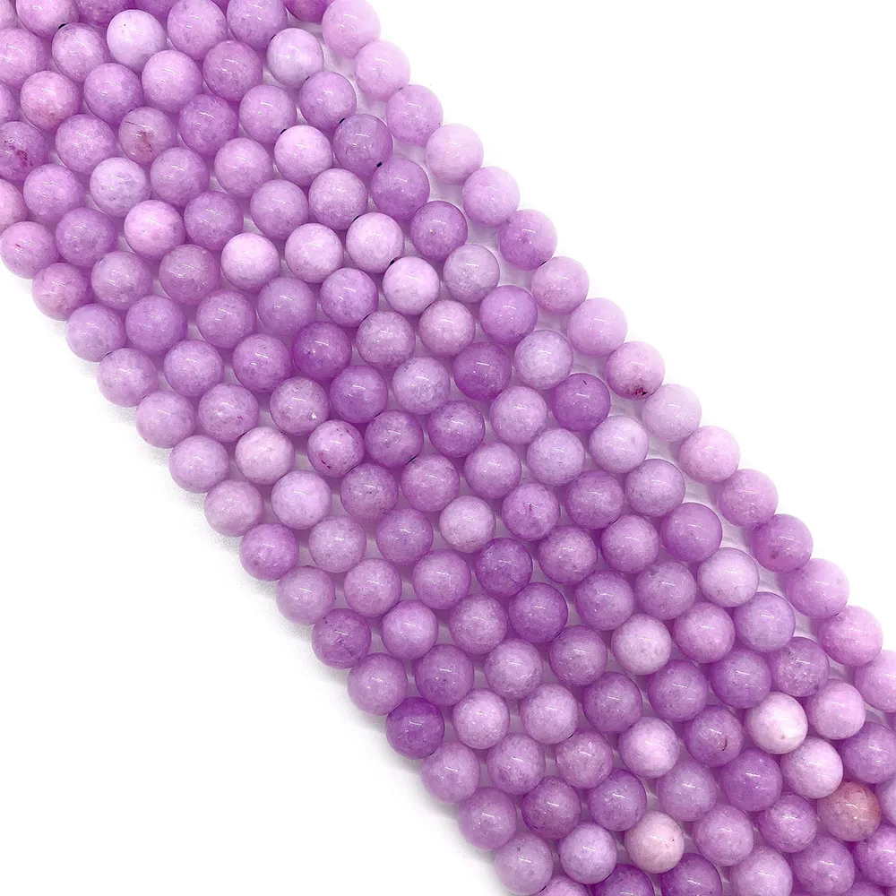 Natural Stone Round Amazonite Loose Beads for Jewelry Making DIY Necklace Bracelet Earring 6 8 10mm Purple Smooth Beaded Gem 15"
Natural Stone Round Amazonite Loose Beads for Jewelry Making DIY Necklace Bracelet Earring 6 8 10mm Purple Smooth Beaded Gem 15"