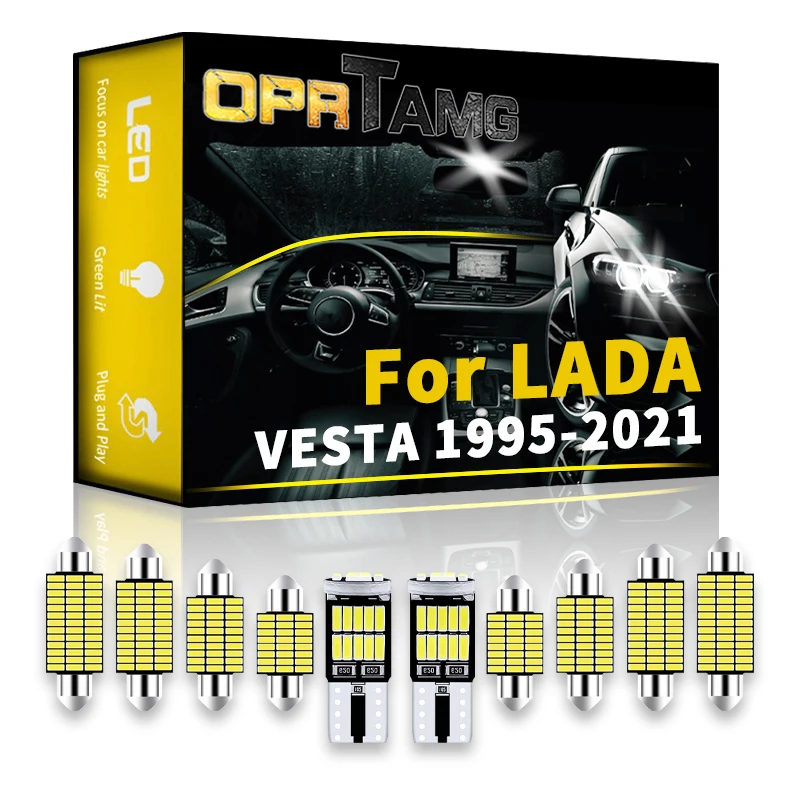 OPRTAMG Canbus For LADA VESTA 1994-2012 2013 2015 2016 2018 2020 2021 2022 Sedan Combi Canbus Vehicle Bulb Indoor Map Light Kit
OPRTAMG Canbus For LADA VESTA 1994-2012 2013 2015 2016 2018 2020 2021 2022 Sedan Combi Canbus Vehicle Bulb Indoor Map Light Kit