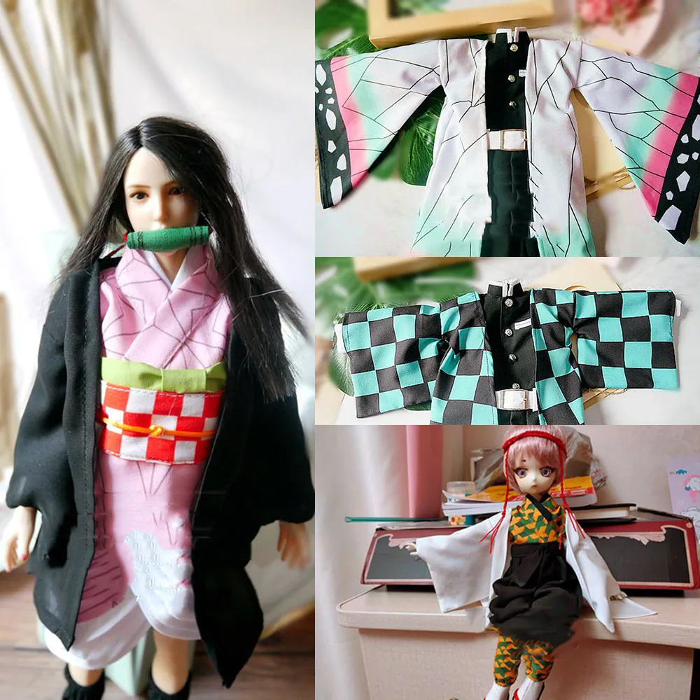 1/12 Unisex Soldier Battle Suit Japanese Classic Anime Cosplay Kamado Tanjirou Kamado Nezuko Tomioka Giyuu For 6'' 12" Body
1/12 Unisex Soldier Battle Suit Japanese Classic Anime Cosplay Kamado Tanjirou Kamado Nezuko Tomioka Giyuu For 6'' 12" Body