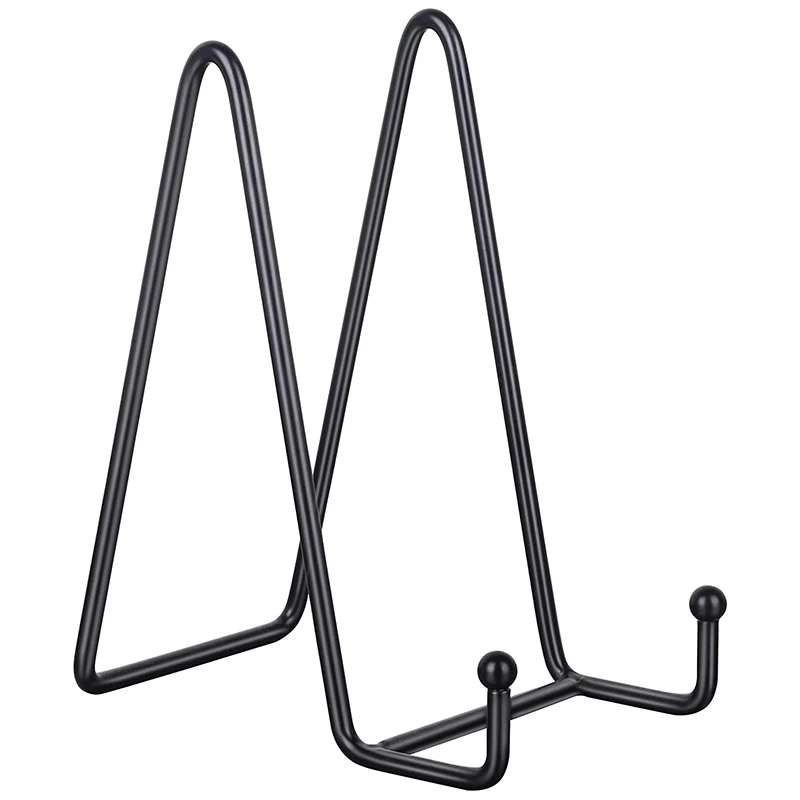 Black Metal Display Stands for Plate Stand Plate Holder Display Stands for Picture Decorative Plate Book Photo Easel
Black Metal Display Stands for Plate Stand Plate Holder Display Stands for Picture Decorative Plate Book Photo Easel
