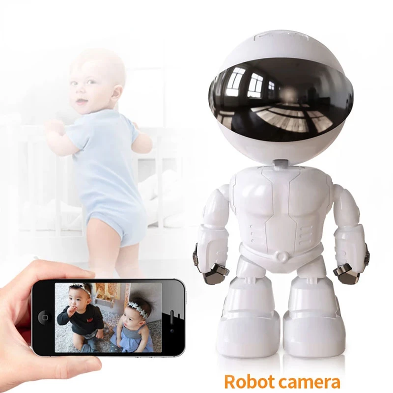 1080P Robot IP Camera Security Camera WiFi Wireless 2MP CCTV Camera Smart Home Video Surveillance P2P Hidden Baby Monitor
1080P Robot IP Camera Security Camera WiFi Wireless 2MP CCTV Camera Smart Home Video Surveillance P2P Hidden Baby Monitor