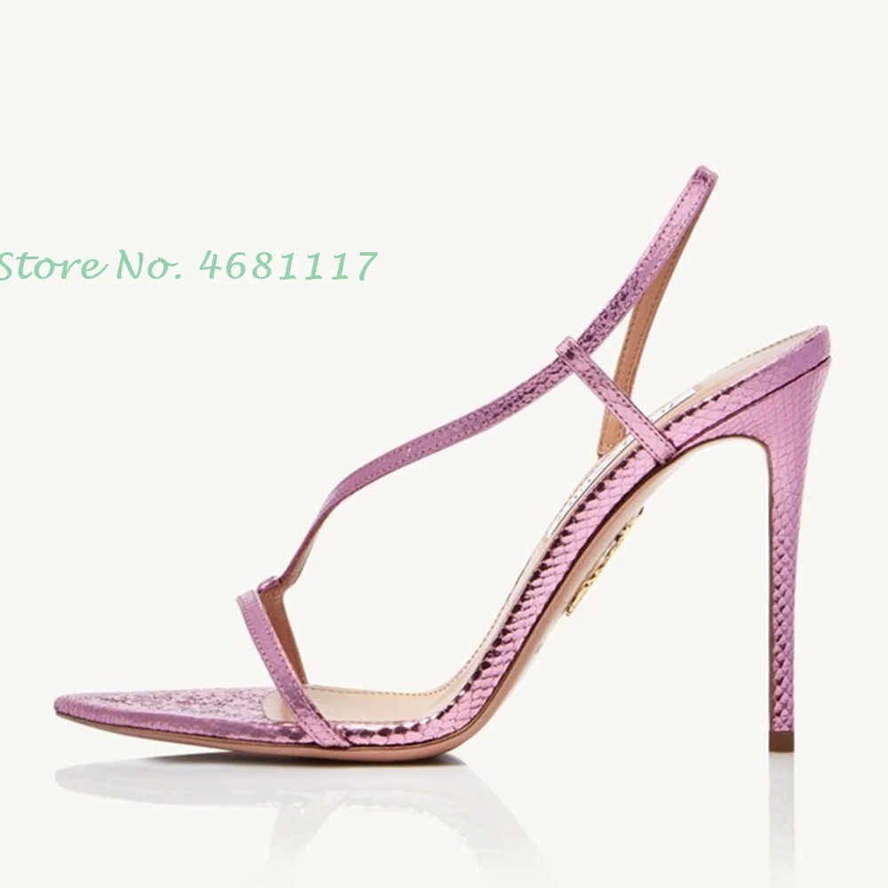 Back Strap Designer Sandals For Women Snake Pattern Narrow Band Brand Sandals 2022 Summer Open Toe Sandals Elegant Casual Pumps
Back Strap Designer Sandals For Women Snake Pattern Narrow Band Brand Sandals 2022 Summer Open Toe Sandals Elegant Casual Pumps