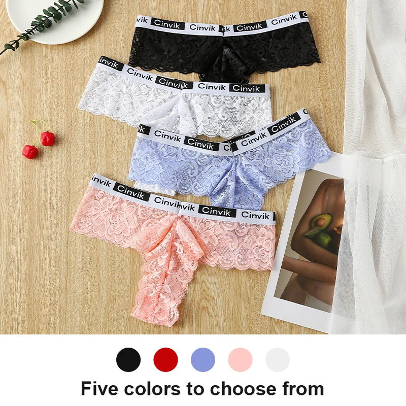 Sexy Lace Underpants Women Panties Hollow Female Shorts Solid Color Breathable Underwear Quality Brands Female Underwear Thong
Sexy Lace Underpants Women Panties Hollow Female Shorts Solid Color Breathable Underwear Quality Brands Female Underwear Thong