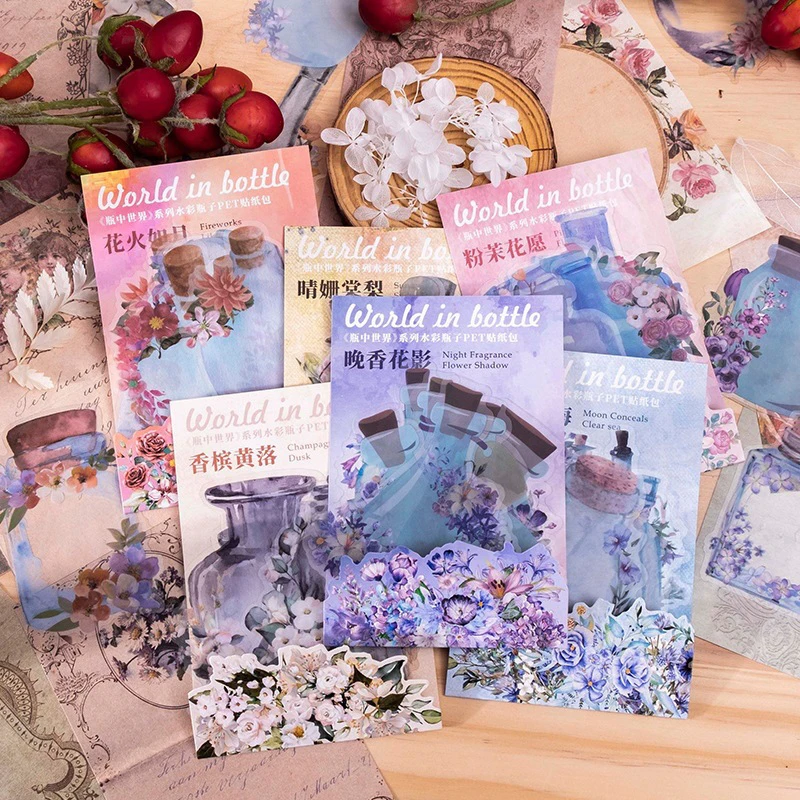 20pcs World in a bottle Sticker Scrapbooking Diary Album Stationery accessories Adhesive Sticker Collage material Craft Supplies
20pcs World in a bottle Sticker Scrapbooking Diary Album Stationery accessories Adhesive Sticker Collage material Craft Supplies