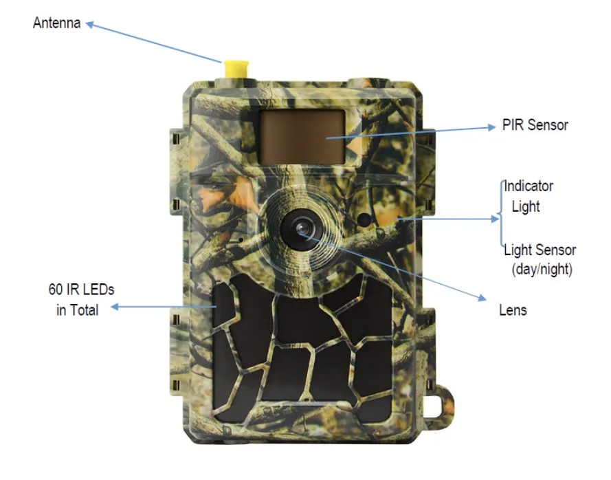 Hot Sale 4G Solar Night Vision Digital Wild Game Trail 4G Hunting Camera 
Hot Sale 4G Solar Night Vision Digital Wild Game Trail 4G Hunting Camera