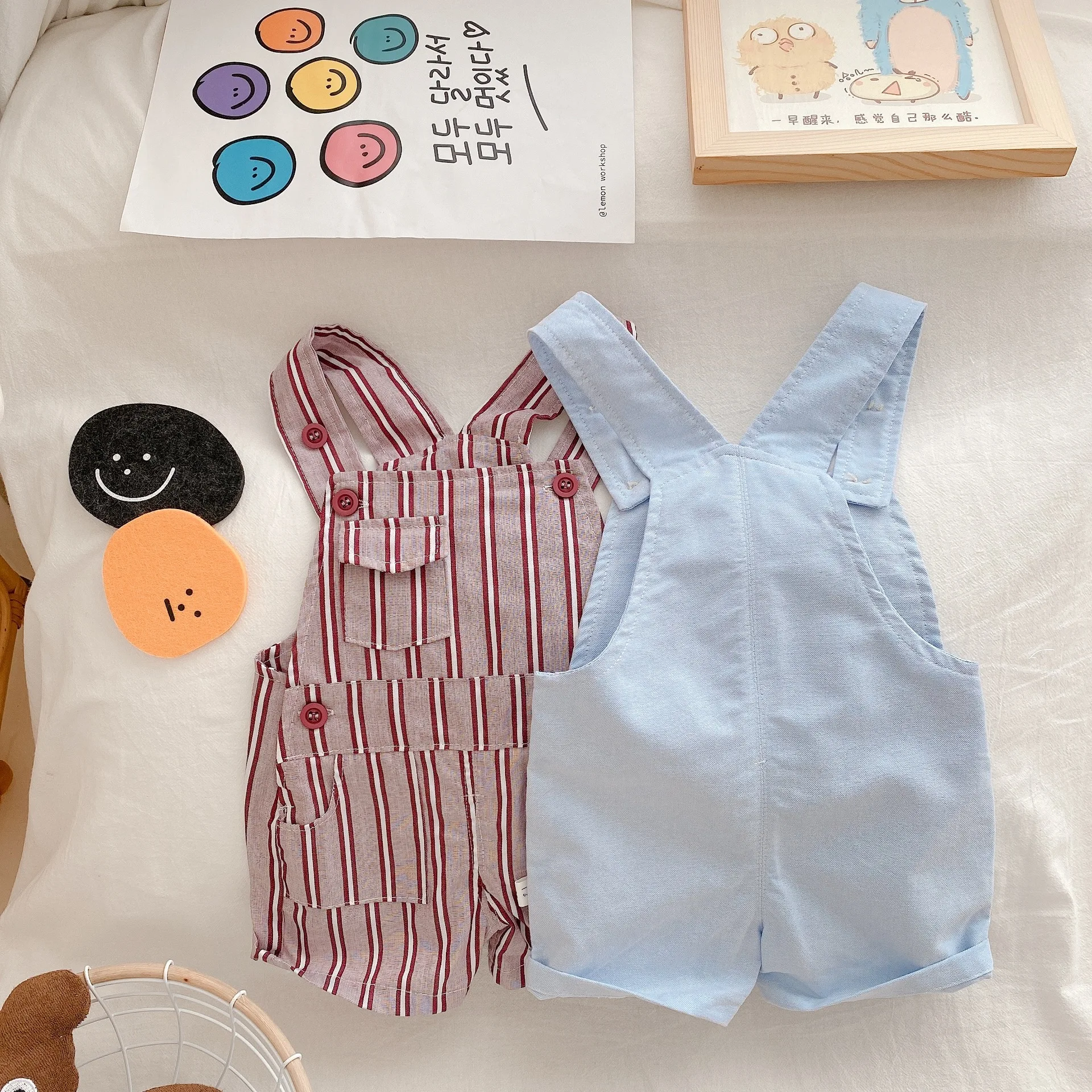 0-3Y Baby Overalls 2022 Summer Baby Boys Loose Shorts with Suspender One Piece Cotton Infant Girls Pant Striped Toddler Overalls
0-3Y Baby Overalls 2022 Summer Baby Boys Loose Shorts with Suspender One Piece Cotton Infant Girls Pant Striped Toddler Overalls