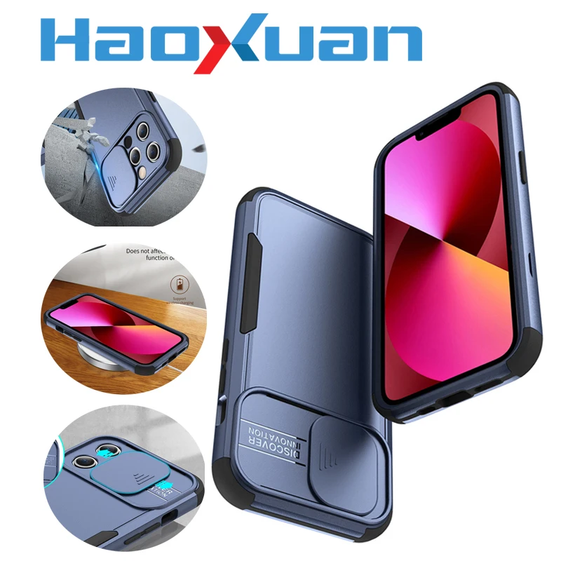 Shockproof Armor Phone Case For iPhone 13 13Pro Max Strong Anti-Fall Push Window Protective Cover Back Caso
Shockproof Armor Phone Case For iPhone 13 13Pro Max Strong Anti-Fall Push Window Protective Cover Back Caso