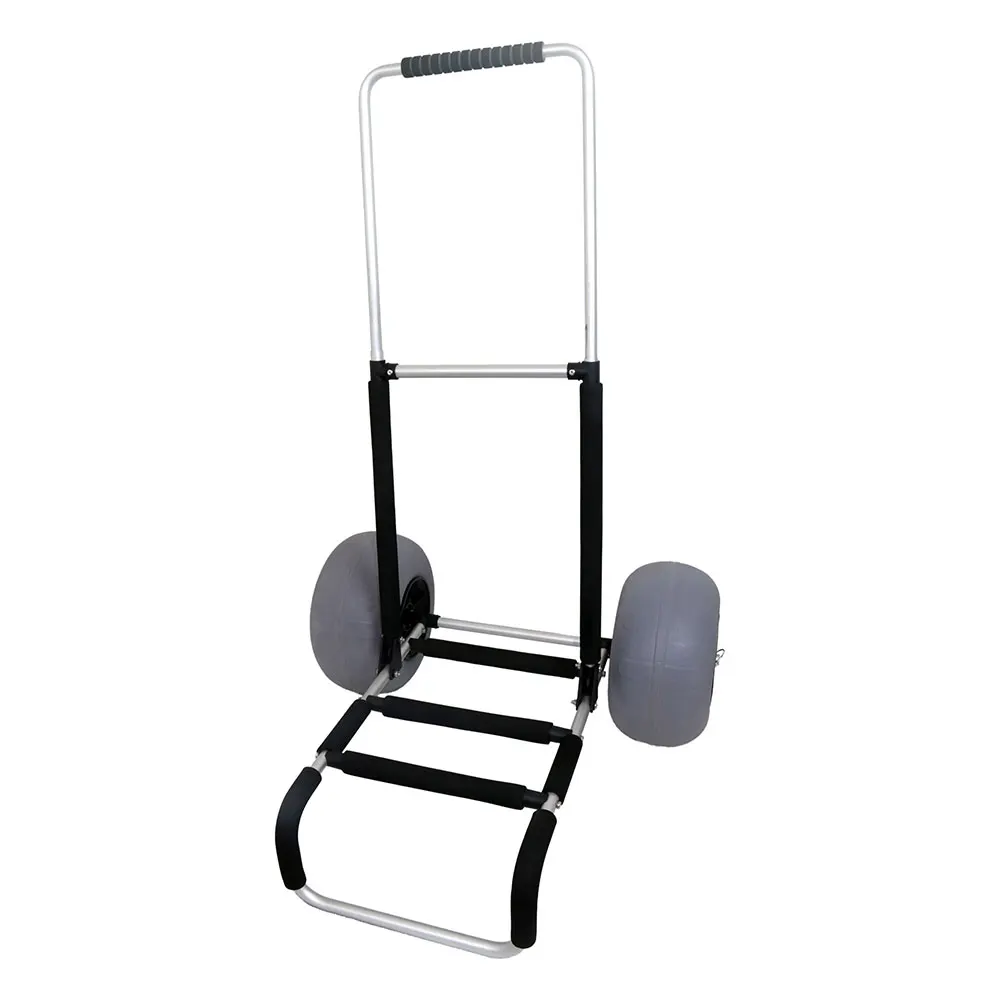 Aluminium beach folding beach trolley fishing trolley with Yonk inflating balloon wheels
Aluminium beach folding beach trolley fishing trolley with Yonk inflating balloon wheels