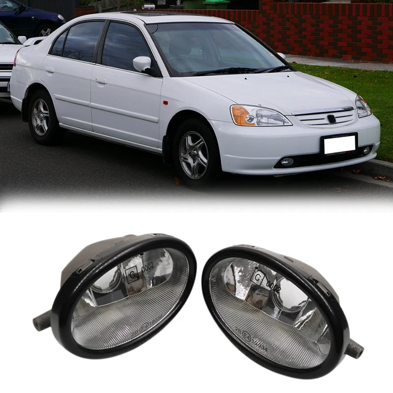 Противотуманные фары переднего левого и правого бампера автомобиля, противотуманные фары, противотуманные фары без лампы для Honda Civic 2001-2004 ...
Противотуманные фары переднего левого и правого бампера автомобиля, противотуманные фары, противотуманные фары без лампы для Honda Civic 2001-2004 ...