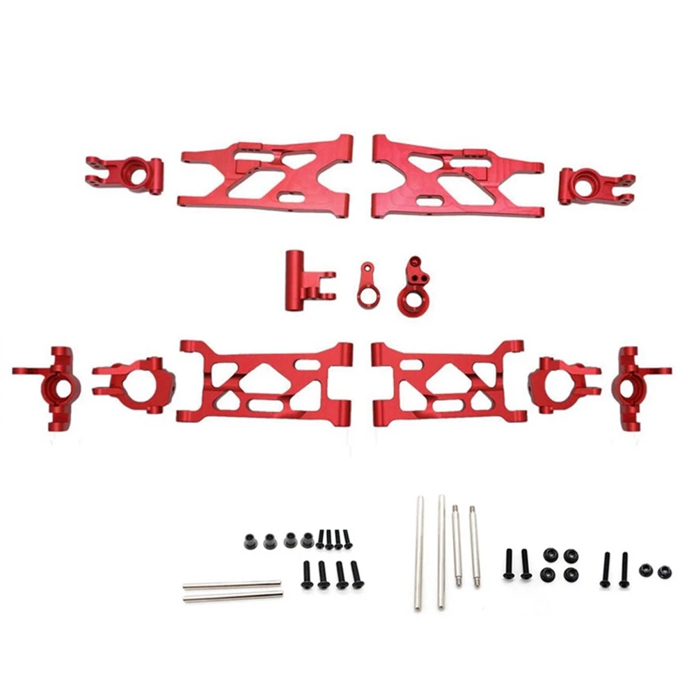 Metal Steering Spindle Hub Carrier Suspension Arm Set for Losi Lasernut U4 4WD 1/10 RC Car Upgrade Accessories Red
Metal Steering Spindle Hub Carrier Suspension Arm Set for Losi Lasernut U4 4WD 1/10 RC Car Upgrade Accessories Red