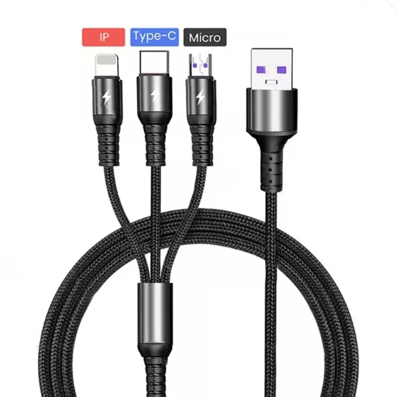 Super Charge 3 in 1 USB Cable for Huawei for iPhone 13 12 11 Pro 3in1 2in1 Fast Charge 8 Pin Micro USB Type C Cable
Super Charge 3 in 1 USB Cable for Huawei for iPhone 13 12 11 Pro 3in1 2in1 Fast Charge 8 Pin Micro USB Type C Cable