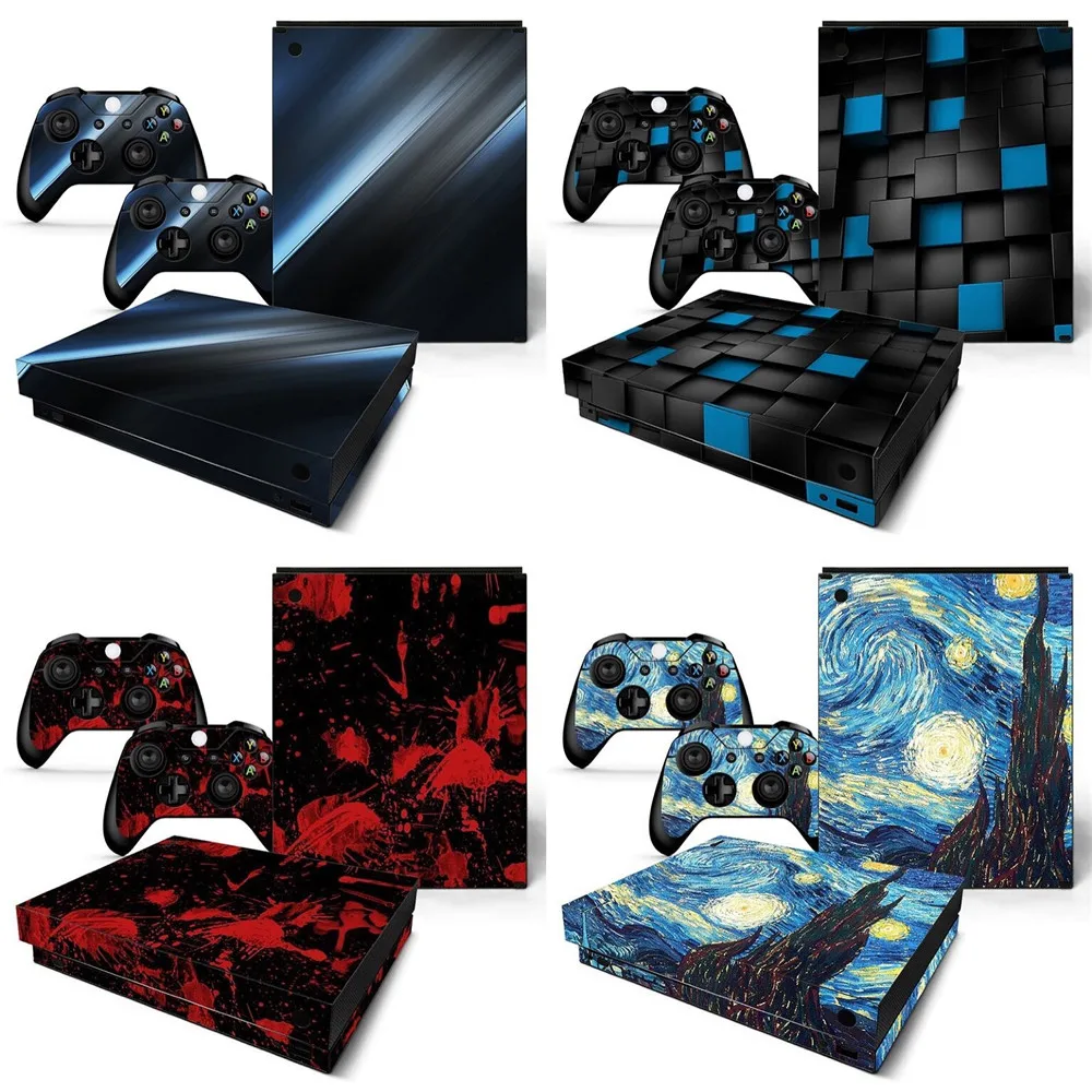 For Microsoft Xbox One X Console Stickert Vinyl Decals for Xbox One X Controller Skin Stickers
For Microsoft Xbox One X Console Stickert Vinyl Decals for Xbox One X Controller Skin Stickers