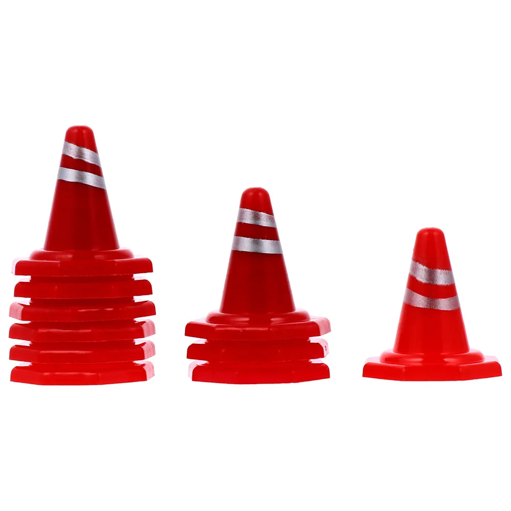 20 Pcs Sandbox Barricades Simulation Roadblock Sign Table Plastic Cone DIY Signs
20 Pcs Sandbox Barricades Simulation Roadblock Sign Table Plastic Cone DIY Signs