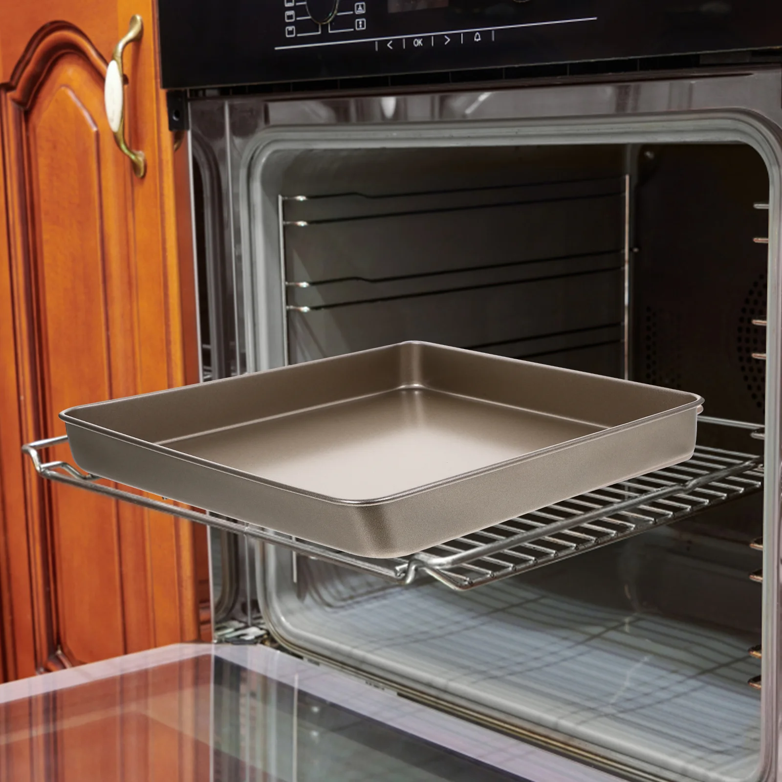 Carbon Steel Cake Pan Non-stick Baking Plate Cookie Square Baking Tray Baking Tool
Carbon Steel Cake Pan Non-stick Baking Plate Cookie Square Baking Tray Baking Tool
