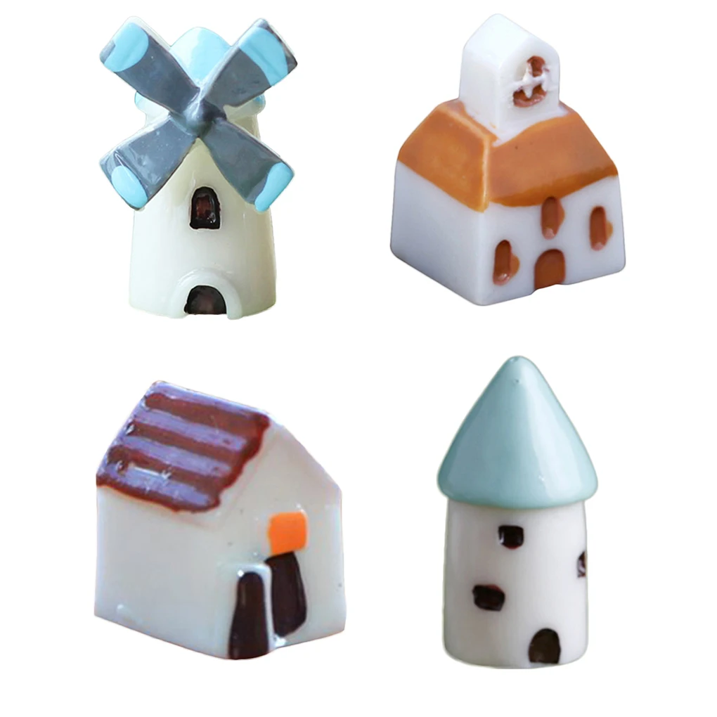 Mini House Church Cabin Windmill Garden Decoration Resin Crafts Bonsai Micro Landscape DIY Ornaments
Mini House Church Cabin Windmill Garden Decoration Resin Crafts Bonsai Micro Landscape DIY Ornaments