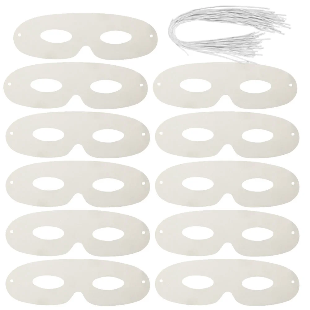 40 Sets DIY Face Mask Paintable Paper Mask White Bulk Face Masksation for Masquerade
40 Sets DIY Face Mask Paintable Paper Mask White Bulk Face Masksation for Masquerade