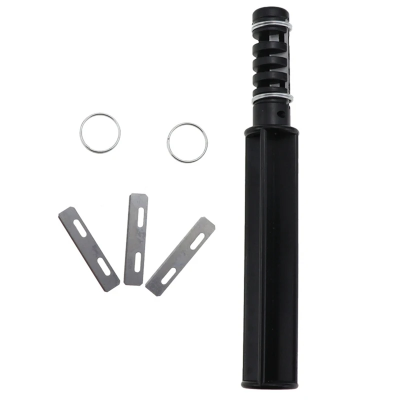 Leather Strip Cutter Tool For Leather Strap Cutter Handmade Leathercraft Knife With 3 Blades DIY Leather Cutting Tool 
Leather Strip Cutter Tool For Leather Strap Cutter Handmade Leathercraft Knife With 3 Blades DIY Leather Cutting Tool