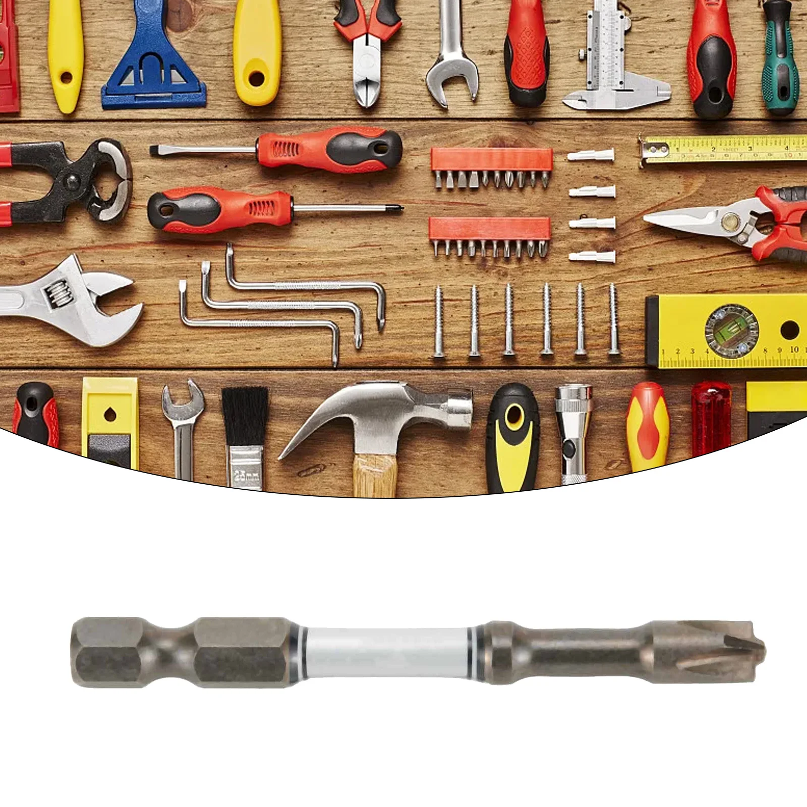 Batch Head Screwdriver Bit Hand Tools For Socket Switch Hardness Impact Bit Magnetic Slotted 6mm Anti Non-slip Cross
Batch Head Screwdriver Bit Hand Tools For Socket Switch Hardness Impact Bit Magnetic Slotted 6mm Anti Non-slip Cross