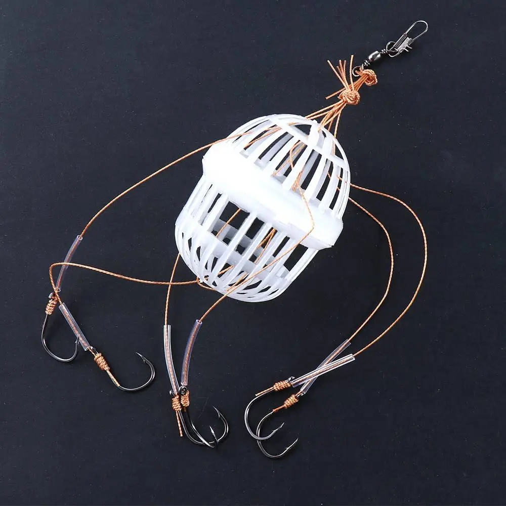 1Pcs Fishing Hooks Explosion Baits Cage Sea Fishhook With Six Strong Carbon Steel Plastics Carp Spherical Tackle Tools
1Pcs Fishing Hooks Explosion Baits Cage Sea Fishhook With Six Strong Carbon Steel Plastics Carp Spherical Tackle Tools