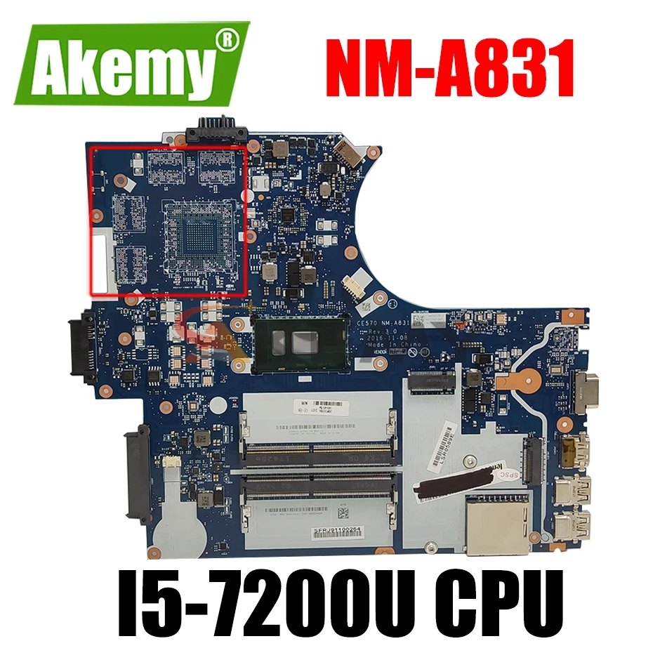 For Lenovo Thinkpad E570 E570C Laptop motherboard CE570 NM-A831 with CPU I5-7200U Integrated motherboard 100% Fully Tested
For Lenovo Thinkpad E570 E570C Laptop motherboard CE570 NM-A831 with CPU I5-7200U Integrated motherboard 100% Fully Tested