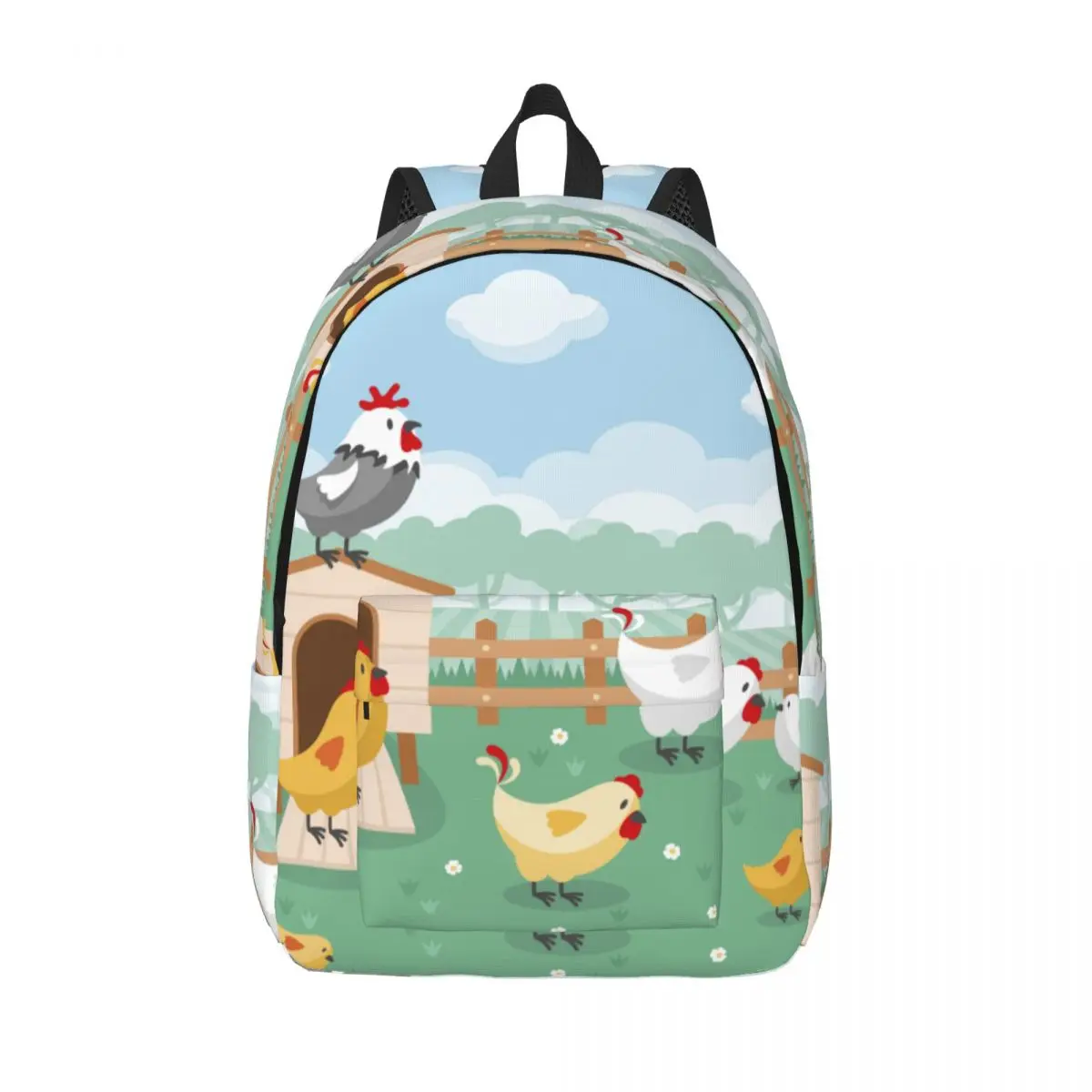 Chickens Yard Backpack Male School Student Backpack Female Large Capacity Laptop Backpack
Chickens Yard Backpack Male School Student Backpack Female Large Capacity Laptop Backpack