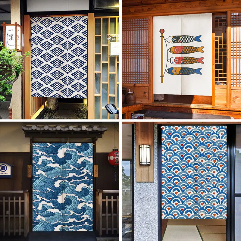Japanese Kitchen Door Curtain Printed Partition Kitchen Doorway Decorative Drapes Cafe Restaurant Entrance Noren Hanging Half-Cu
Japanese Kitchen Door Curtain Printed Partition Kitchen Doorway Decorative Drapes Cafe Restaurant Entrance Noren Hanging Half-Cu
