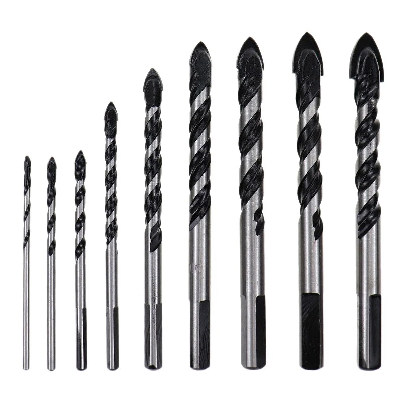 Best 9 Pcs Masonry Drill Bits Set For Tile Brick Cement Concrete Glass Plastic Cinder Block Wood Etc Chrome Plated 
Best 9 Pcs Masonry Drill Bits Set For Tile Brick Cement Concrete Glass Plastic Cinder Block Wood Etc Chrome Plated