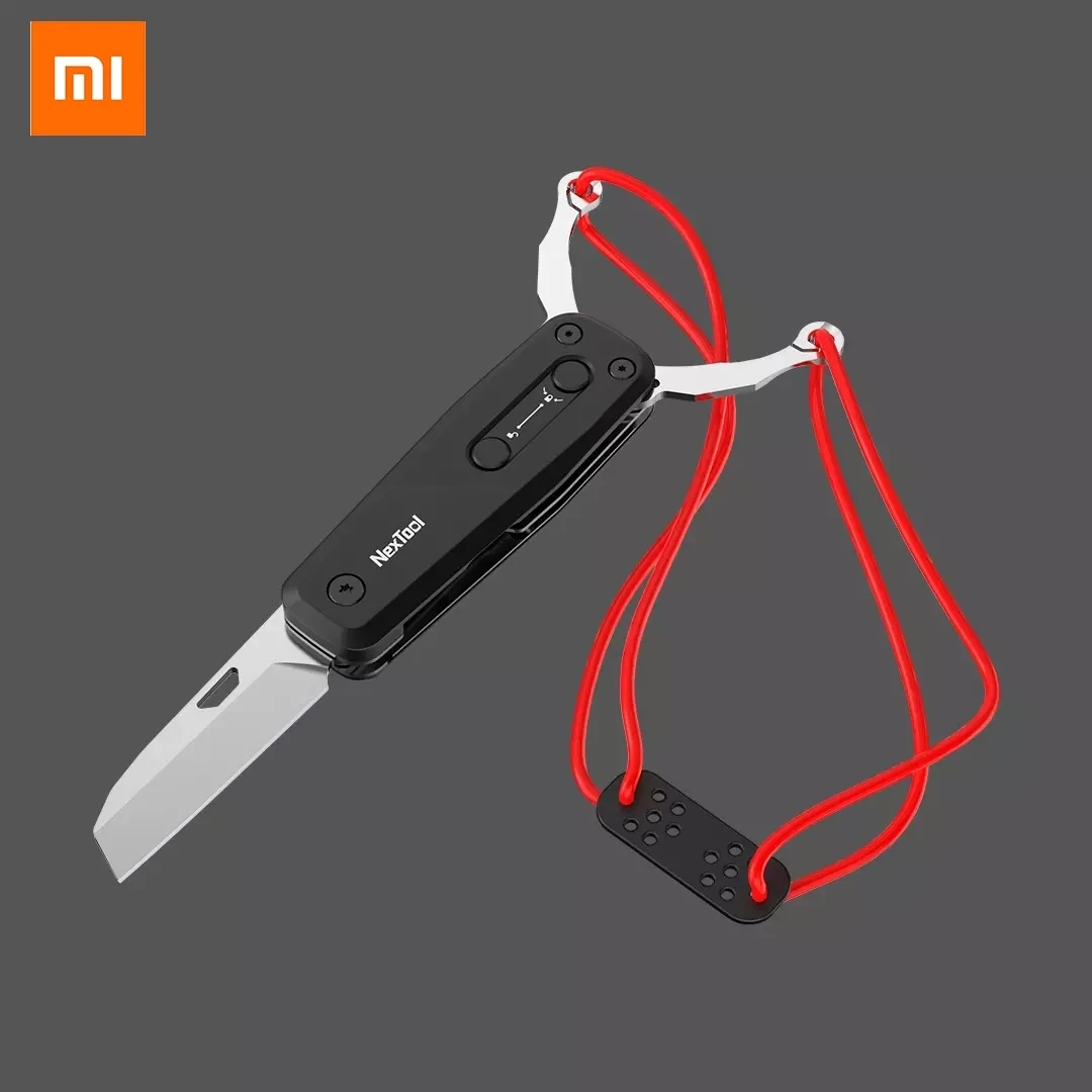 Xiaomi Nextool Professional Outdoor Slingshot Multifunctional Black Combination of Knife and Bow Camping Tool Portable Knife
Xiaomi Nextool Professional Outdoor Slingshot Multifunctional Black Combination of Knife and Bow Camping Tool Portable Knife