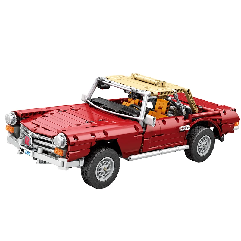 Reobrix 11005 RC Classic Vintage 280SL Classic Car Model Remote Control Sports Car 1578Pcs Assembled Building Blocks Toy Gift
Reobrix 11005 RC Classic Vintage 280SL Classic Car Model Remote Control Sports Car 1578Pcs Assembled Building Blocks Toy Gift