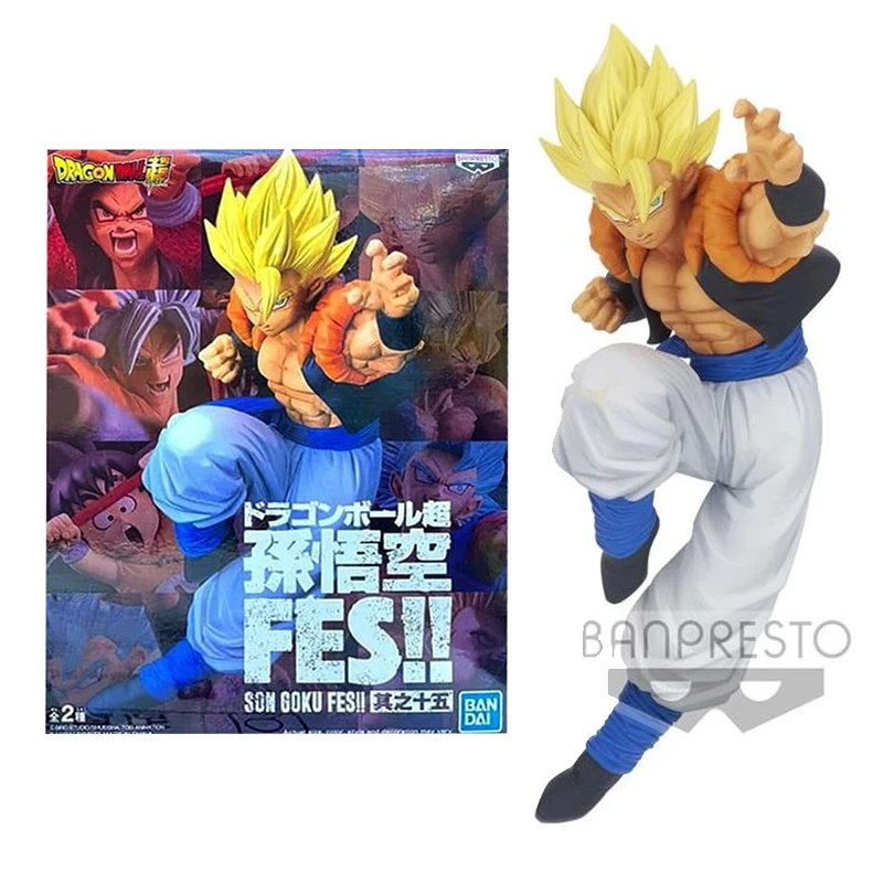 Bandai Genuine Dragon Ball Action Figure FES 15 Super Saiyan Gogeta Collection Model Anime Action Figure Toys for Children
Bandai Genuine Dragon Ball Action Figure FES 15 Super Saiyan Gogeta Collection Model Anime Action Figure Toys for Children