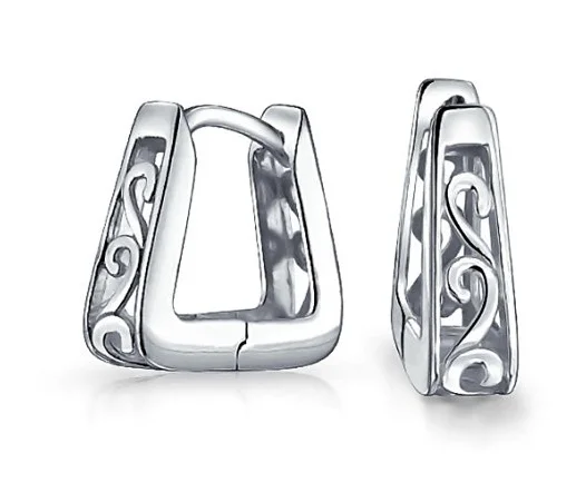 ANGLANG Hiphop Stylish Hoop Earrings Silver Color Available Women Earrings Punk Girls Hyperbole Wholesale
ANGLANG Hiphop Stylish Hoop Earrings Silver Color Available Women Earrings Punk Girls Hyperbole Wholesale