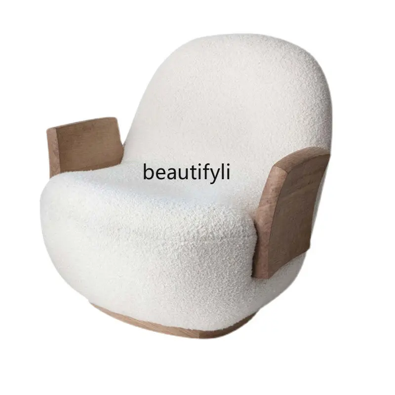 LBX Simple Lazy Bone Chair Single-Seat Sofa Chair Living Room and Hotel Club Lambswool Leisure Chair
LBX Simple Lazy Bone Chair Single-Seat Sofa Chair Living Room and Hotel Club Lambswool Leisure Chair