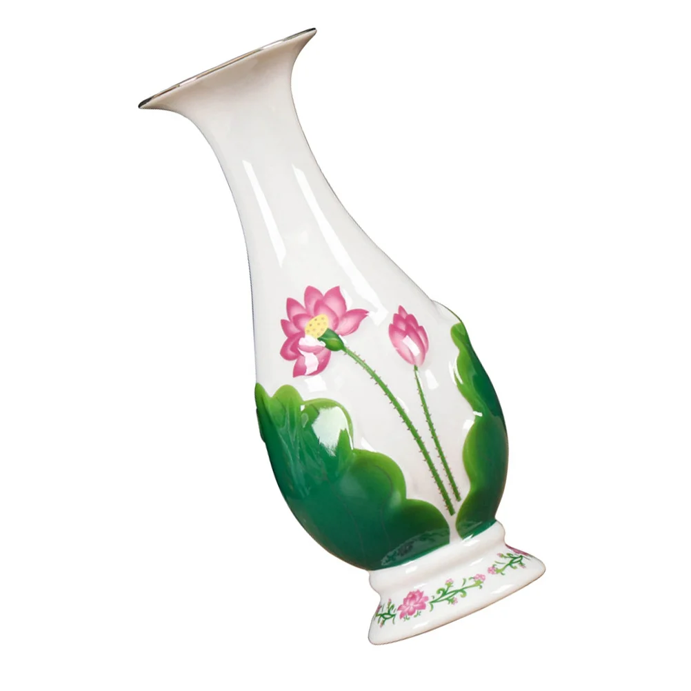 Vase Ceramic Flower Decorative Chinese Desktop Pot Planter Floralvintage Place Narrow Gradientdried Porcelain White Display
Vase Ceramic Flower Decorative Chinese Desktop Pot Planter Floralvintage Place Narrow Gradientdried Porcelain White Display