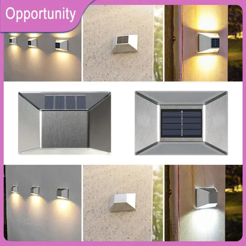 Stainless Steel Low Power Consumption Solar Power Garden Yard Garage Lights Energy Saving Solar Decorative Wall Lights
Stainless Steel Low Power Consumption Solar Power Garden Yard Garage Lights Energy Saving Solar Decorative Wall Lights
