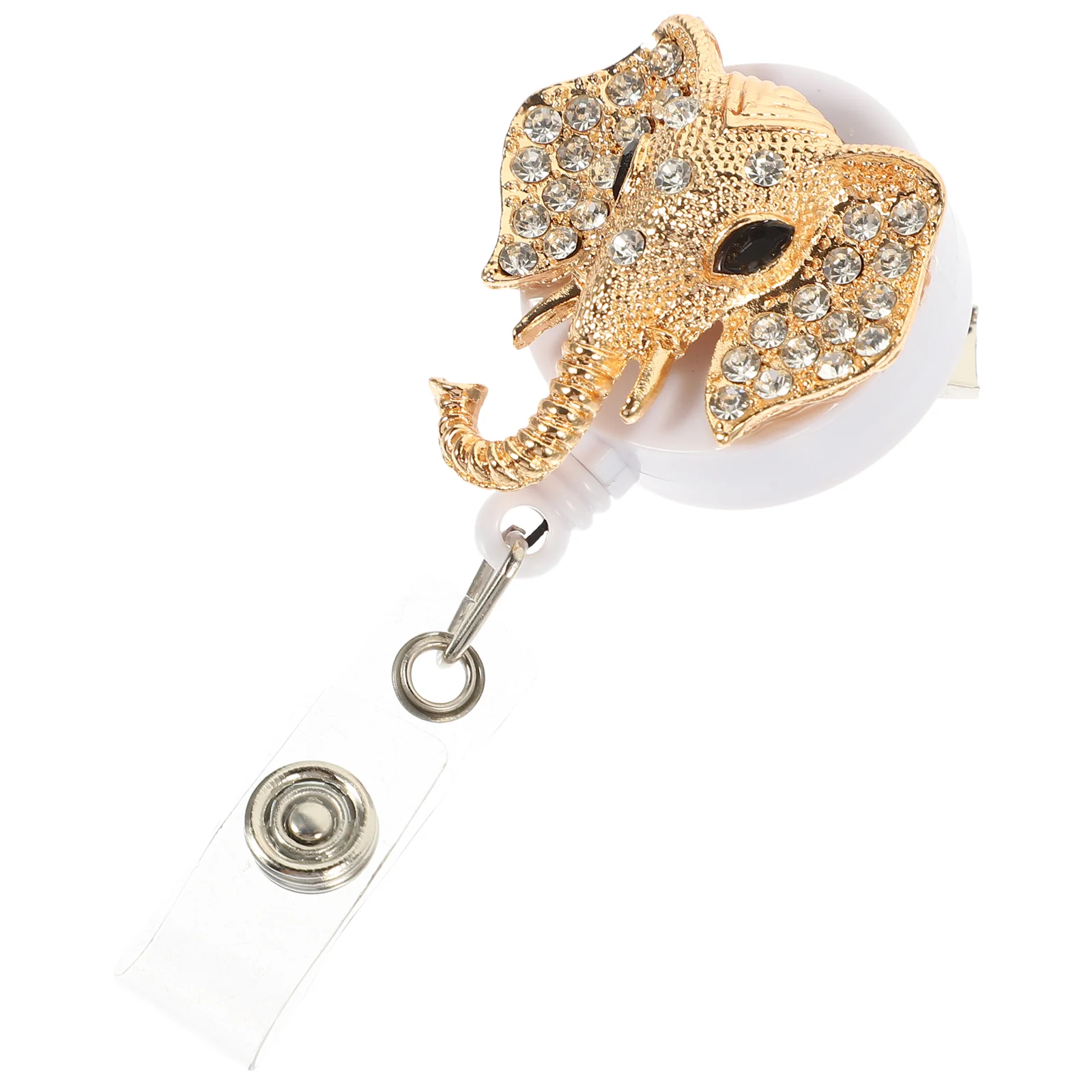 ID Buckle Elephant Badge Clips Metal Reels Elegant Retractable Holder Holders Reusable Nurse Gift Cards Trim
ID Buckle Elephant Badge Clips Metal Reels Elegant Retractable Holder Holders Reusable Nurse Gift Cards Trim