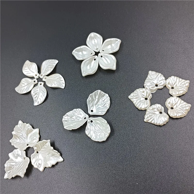 20pcs/Lot ABS Pearl Beads Loose Beads Leaf Shaped Jewelry Clothing Accessories For DIY Handmade Crafts White Hair Jewelry Beads
20pcs/Lot ABS Pearl Beads Loose Beads Leaf Shaped Jewelry Clothing Accessories For DIY Handmade Crafts White Hair Jewelry Beads