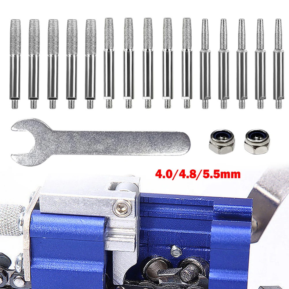 Grinding Sanding Head Polishing Wheel Chainsaw Sharpener Parts Coated Grinding Head Cylindrical Burr Abrasive Tools 4 5 6mm
Grinding Sanding Head Polishing Wheel Chainsaw Sharpener Parts Coated Grinding Head Cylindrical Burr Abrasive Tools 4 5 6mm