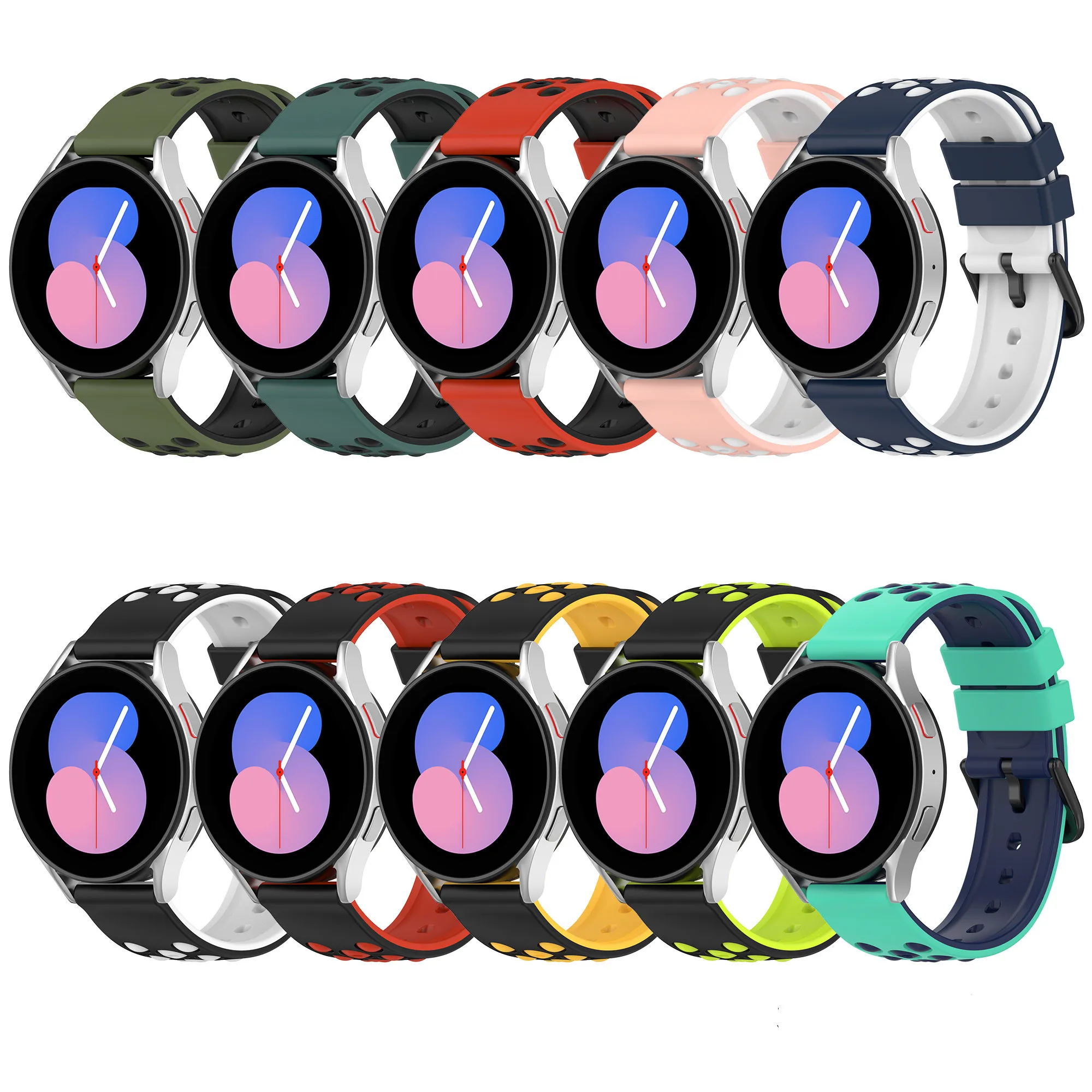 Ремешок силиконовый для Samsung Galaxy Watch 4classic 42 мм 46 мм, резиновый спортивный браслет для смарт-часов серии Garmin, 20/22 мм
Ремешок силиконовый для Samsung Galaxy Watch 4classic 42 мм 46 мм, резиновый спортивный браслет для смарт-часов серии Garmin, 20/22 мм