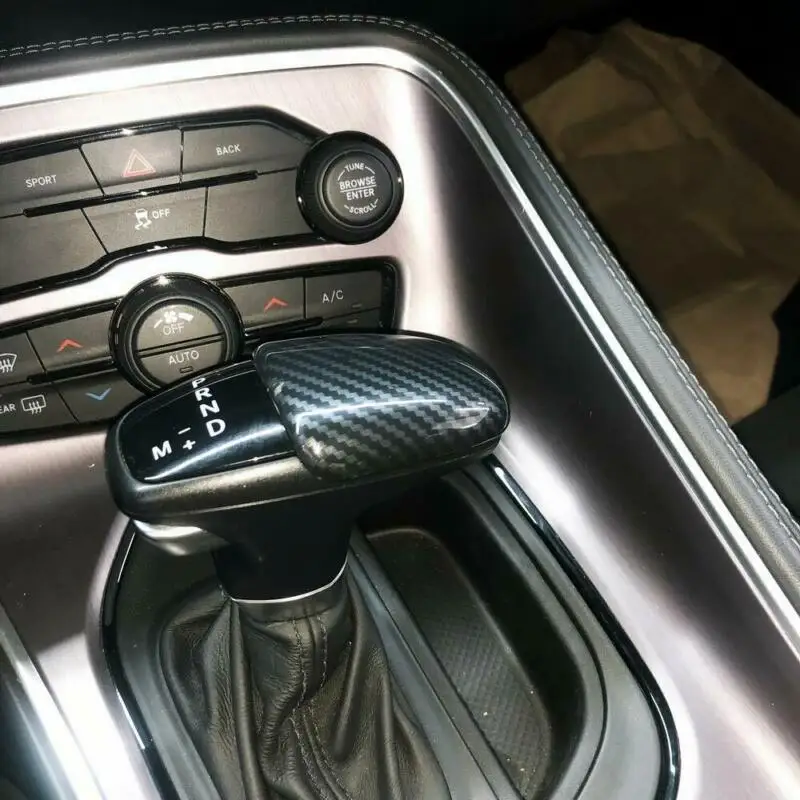 Carbon Fiber Gear Shift Knob Cover For Dodge Challenger Charger 15+ ABS Trim Cover Gear Knob Shift New Quantity
Carbon Fiber Gear Shift Knob Cover For Dodge Challenger Charger 15+ ABS Trim Cover Gear Knob Shift New Quantity