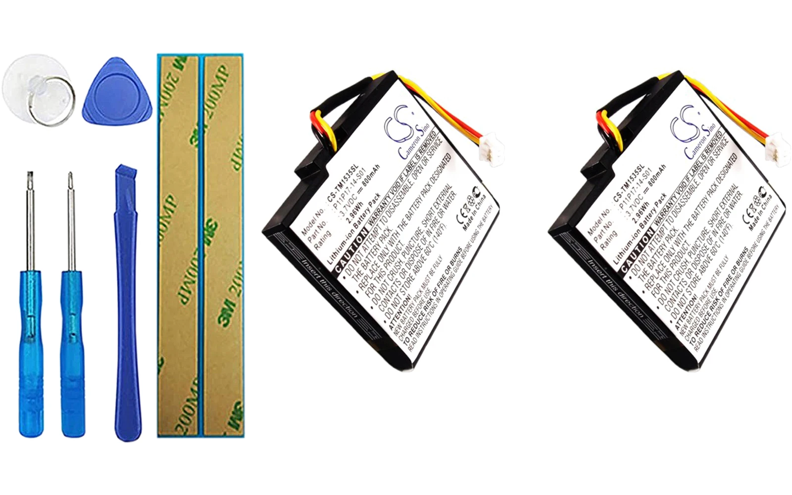 2 аккумулятора 1500 мА для TomTom VIA 1515, VIA 1515, VIA 1535 M, VIA, VIA 1535TM P11P17-14-S01
2 аккумулятора 1500 мА для TomTom VIA 1515, VIA 1515, VIA 1535 M, VIA, VIA 1535TM P11P17-14-S01