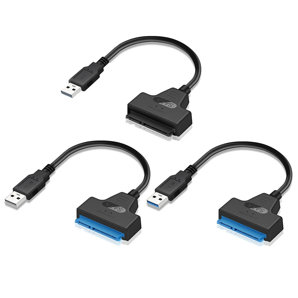 Адаптер для жесткого диска USB на SATA, Переходник USB 3,0 и Type C на SATA III, кабель преобразователя для 2,5 SSD HDD Drive Serial SATA 22 Pin
Адаптер для жесткого диска USB на SATA, Переходник USB 3,0 и Type C на SATA III, кабель преобразователя для 2,5 SSD HDD Drive Serial SATA 22 Pin